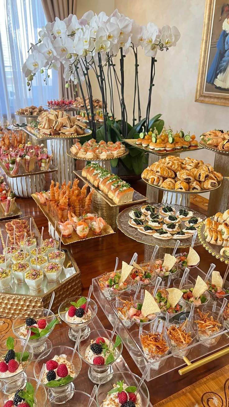 Canape spread